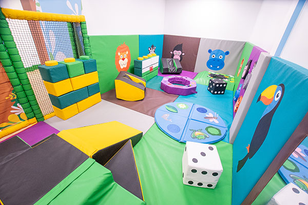 Baby indoor play area
