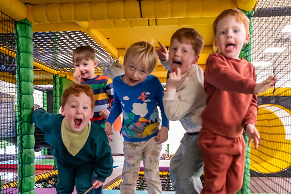 Toddler indoor play area